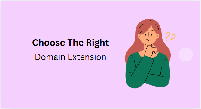 choose the right domain extension