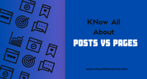 Difference Between Posts and Pages