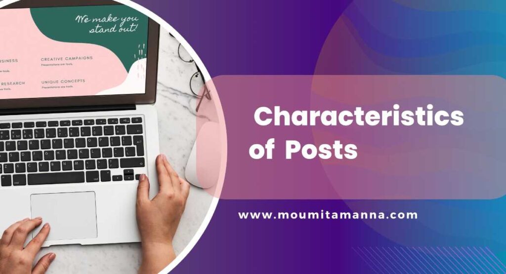 Characteristics of Posts