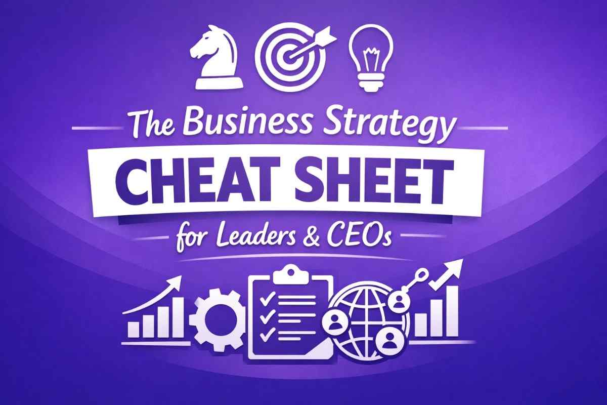 The business strategy cheat sheet